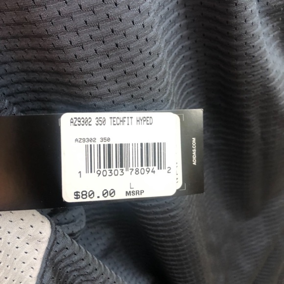 Adidas Techfit Hyped Football Jersey - Picture 9 of 12